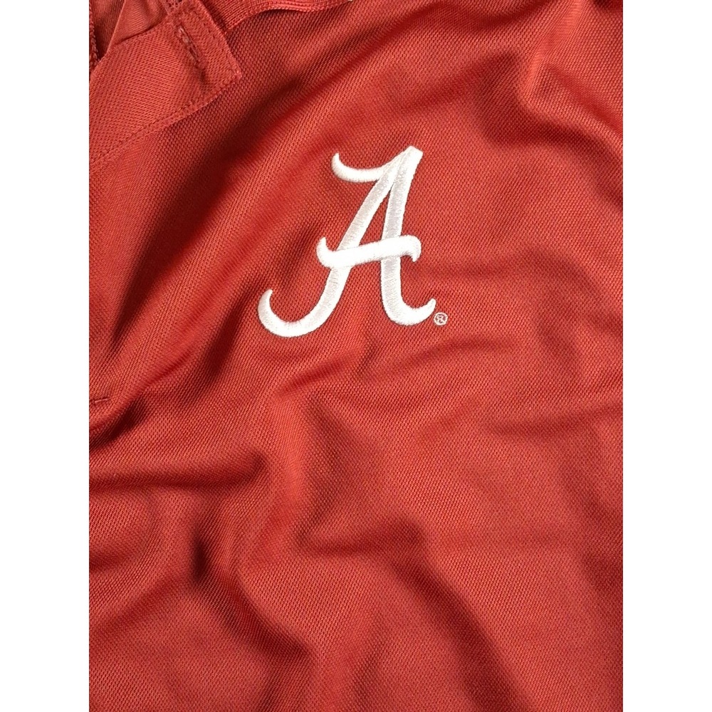 Mens Nike Alabama Large Red Dri Fit Bama Performance Roll Tide - Picture 4 of 10